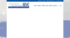 Desktop Screenshot of coastalscience.com